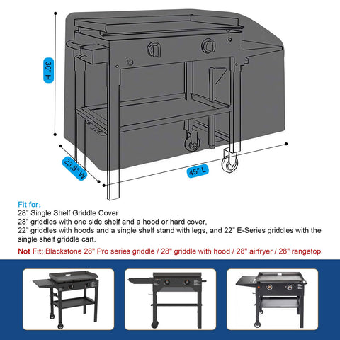 BEOTBRMI grill cover anti-uv-fade-resistant preserves color under sun.