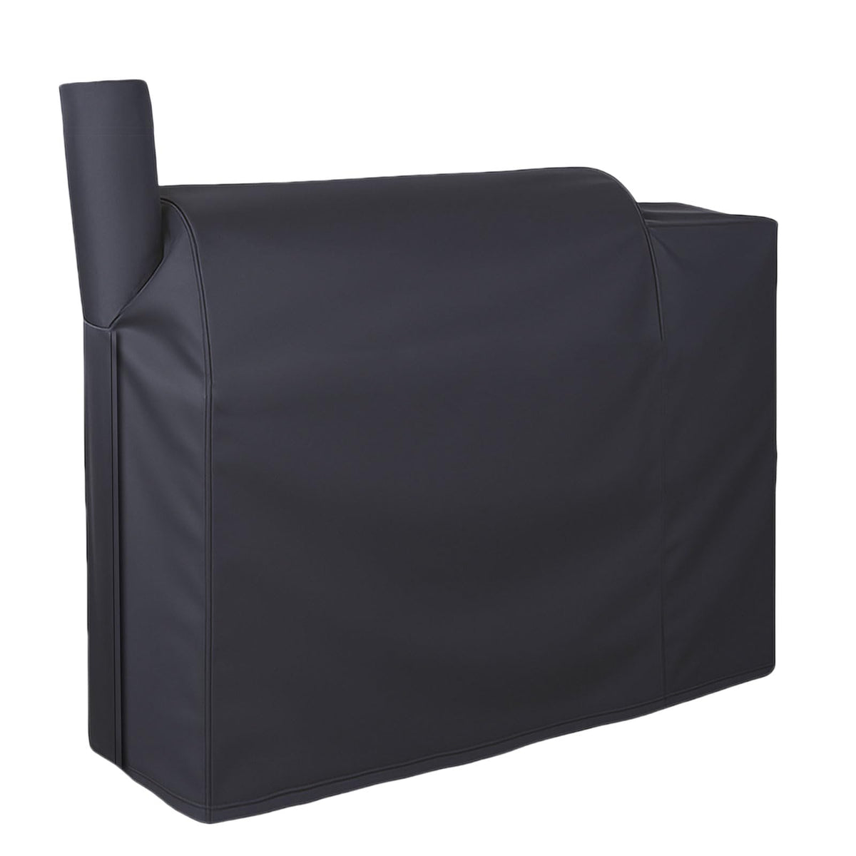 BEOTBRMI grill cover on a Traeger Pro 34 shields from rain and wind.