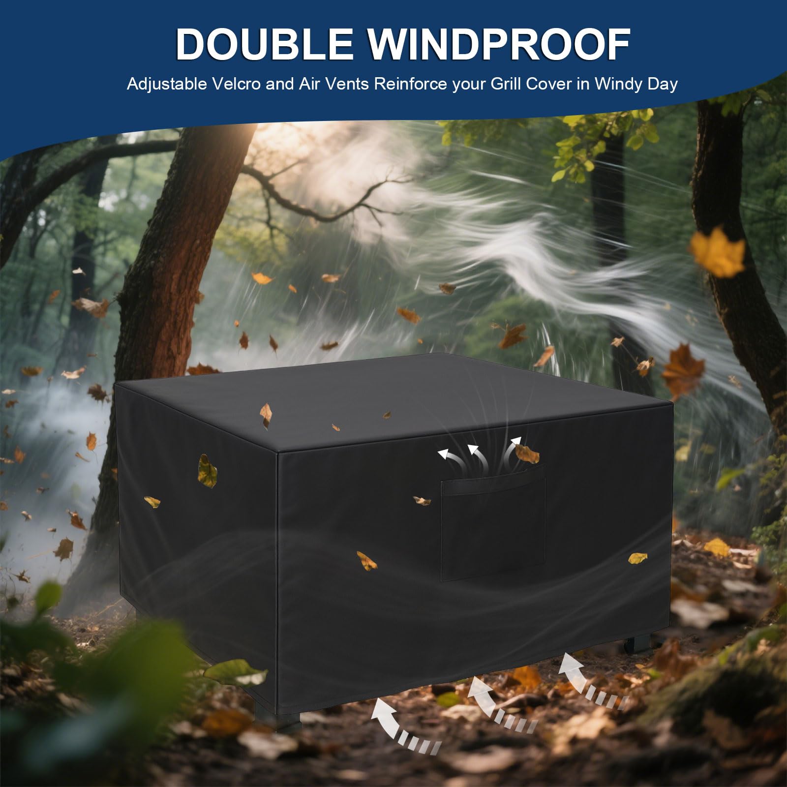 BEOTBRMI all-weather protection for outdoor fire pits.
