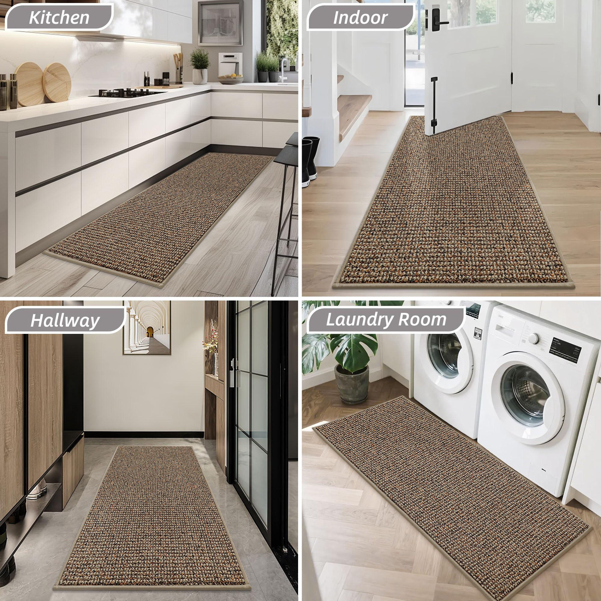 BEQHAUSE durable edges prevent fraying for long-lasting use