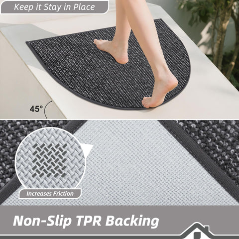 BEQHAUSE Dirt Scrape technology entryway traps grime before it enters