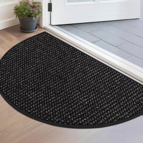 BEQHAUSE Dirt Trapper Door Mat at the front door traps dirt and keeps floors clean