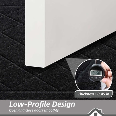 BEQHAUSE Dirt Trapper stain-resistant surface endures daily use