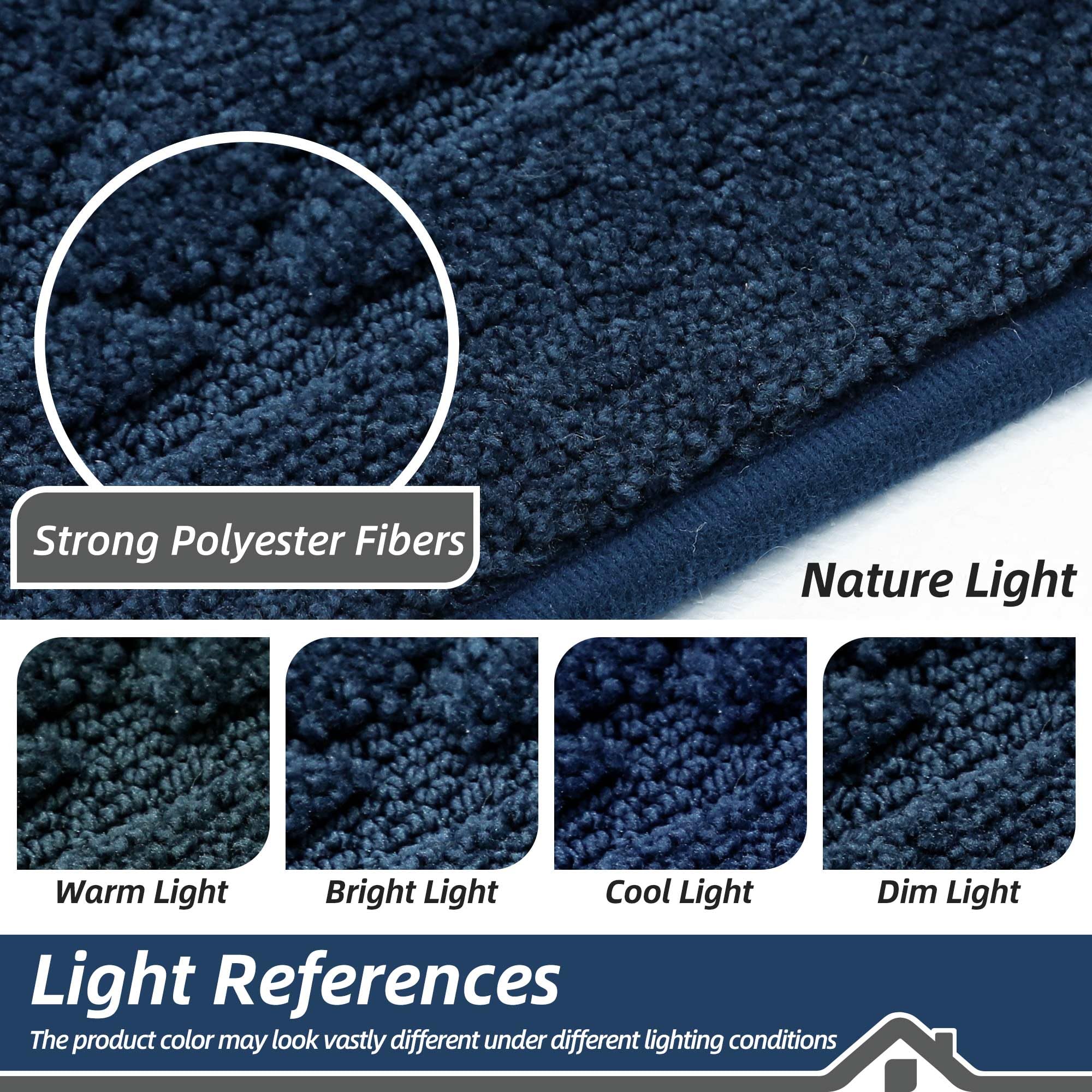 BEQHAUSE Navy blue finish hides wear and dirt.