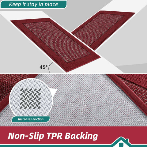 BEQHAUSE washable entry rug is easy to refresh after muddy days.