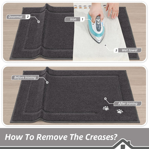 BEQHAUSE 32x48 mat blends function with style for busy households.