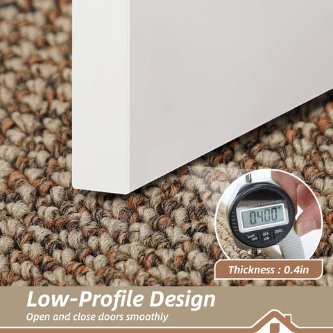 BEQHAUSE dense yarns resist stains for lasting clean appearance.