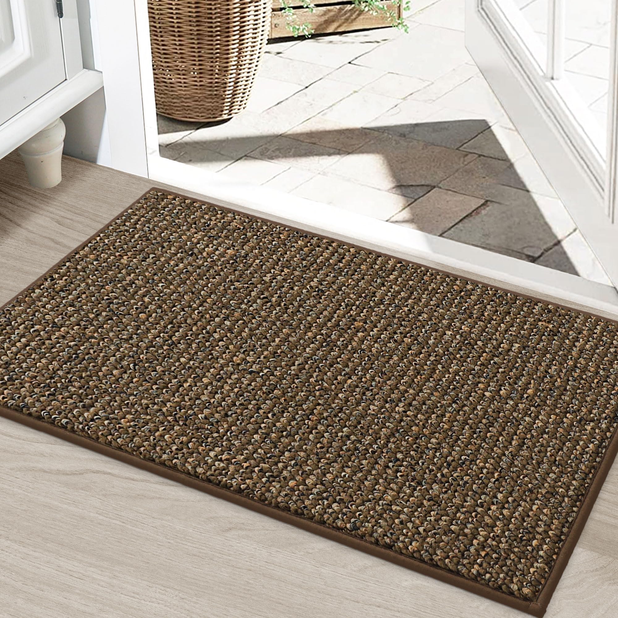 BEQHAUSE Dirt Trapper mat front view guards entry from dirt and moisture