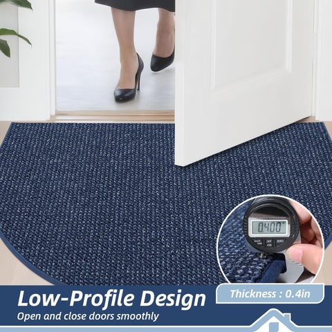 BEQHAUSE Dirt Trapper Door Mat durable polypropylene fibers for long use
