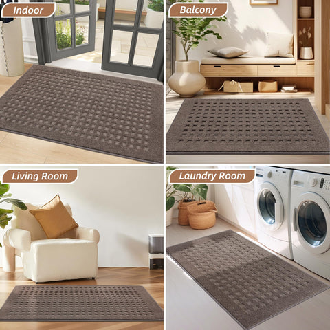BEQHAUSE entryway mat suitable for indoor entrance areas