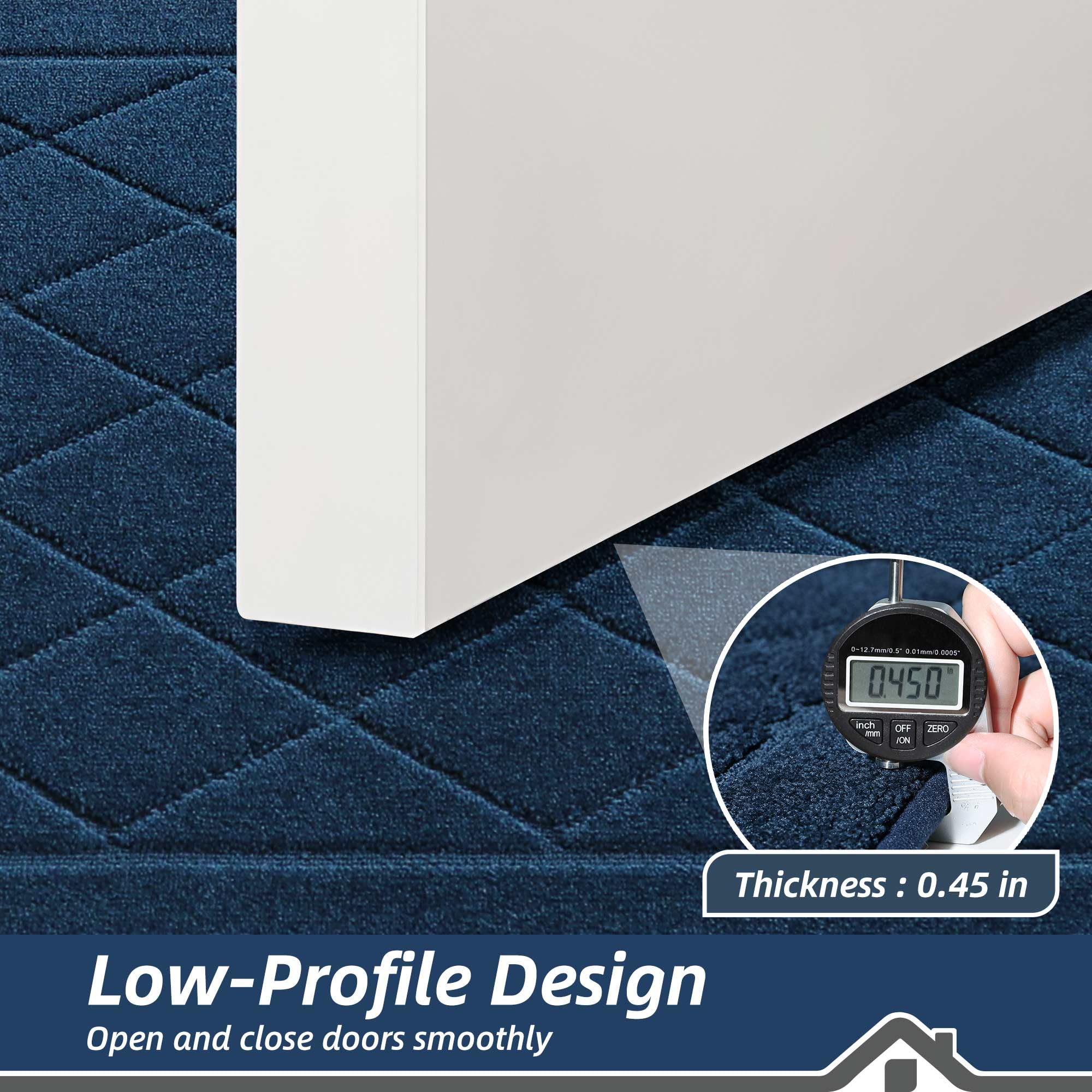 Absorbent BEQHAUSE mat helps keep interior floors dry after rain