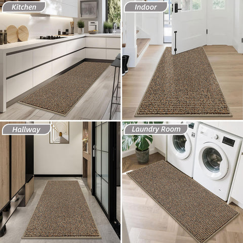 BEQHAUSE Dirt Trapper Door Mat ideal for indoor entryways