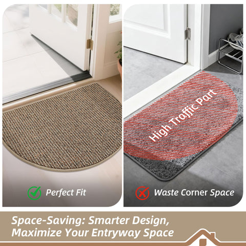 BEQHAUSE Dirt Trapper low-profile edge clears doors without snagging.