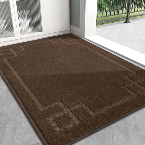 BEQHAUSE entry mat protects indoor floors in busy foyers.