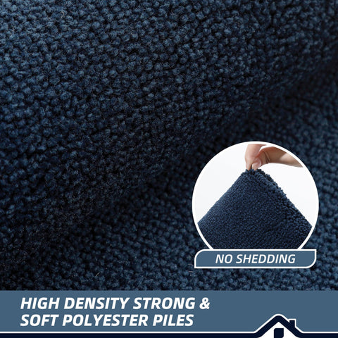 BEQHAUSE stain-resistant polyester surface resists fading with repeated cleanings.