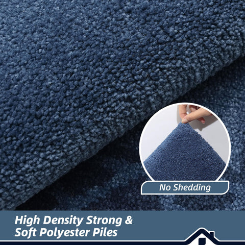 BEQHAUSE washable mat being vacuumed for quick maintenance.