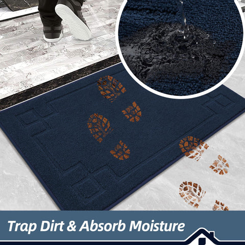 BEQHAUSE mat is easy to clean and machine washable.