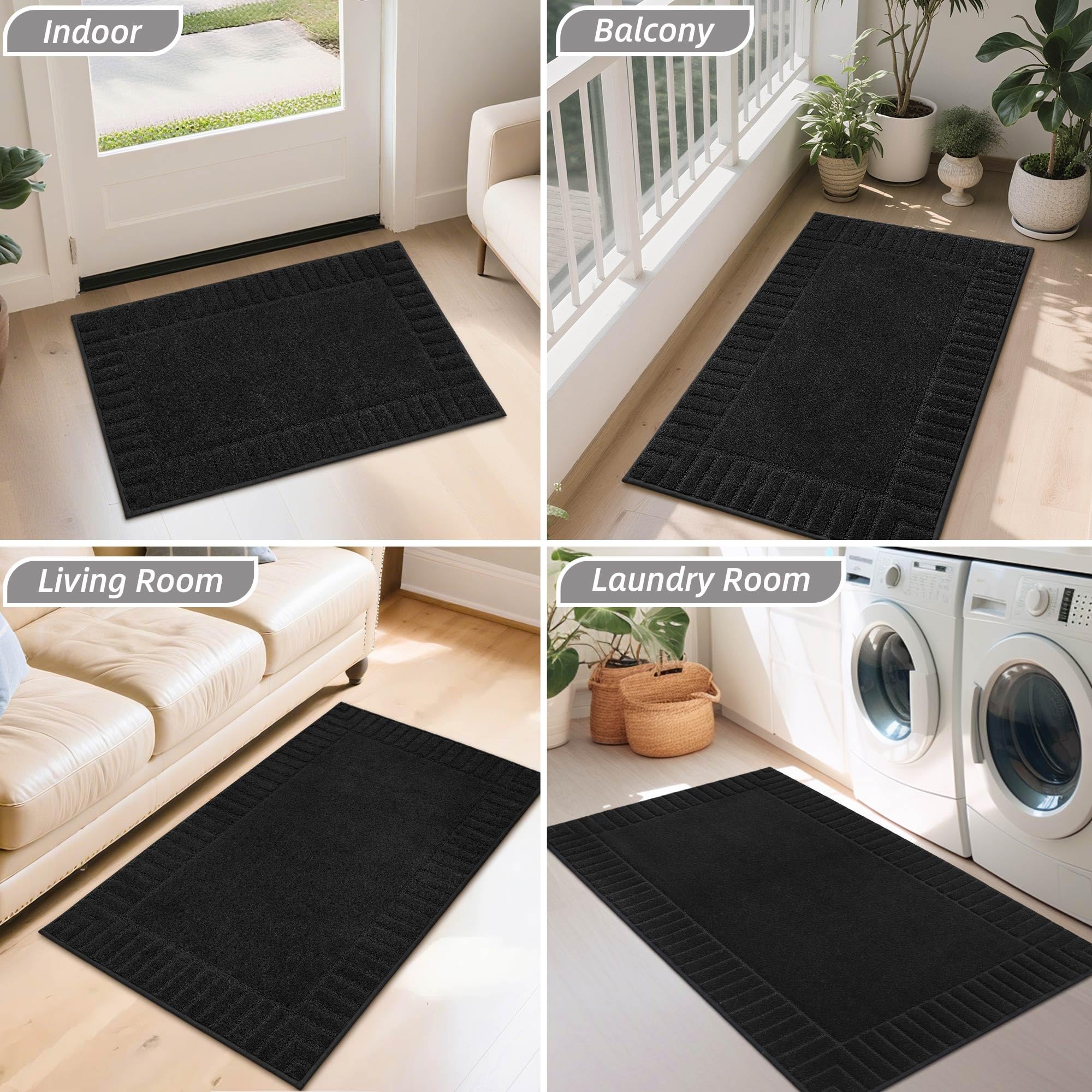 BEQHAUSE three-layer dirt trapper design captures moisture and dirt