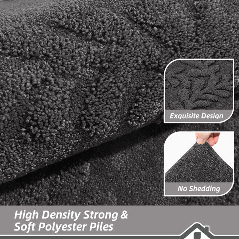 BEQHAUSE front-door mat in dark grey boosts curb appeal