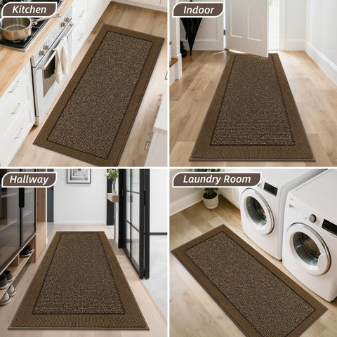 BEQHAUSE front entryway mat complements various home styles