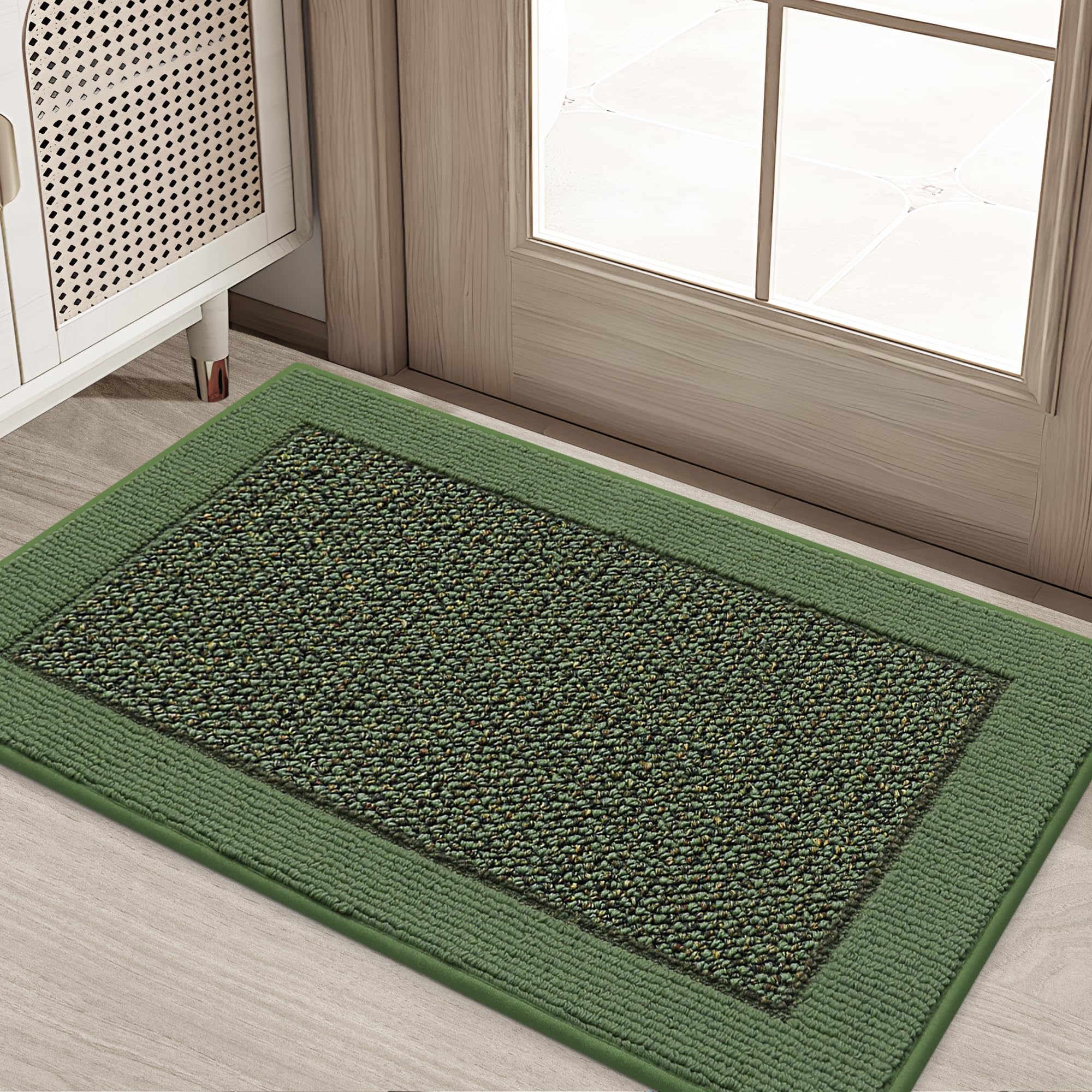 BEQHAUSE indoor door mat dirt-trapper traps dirt and moisture at entry