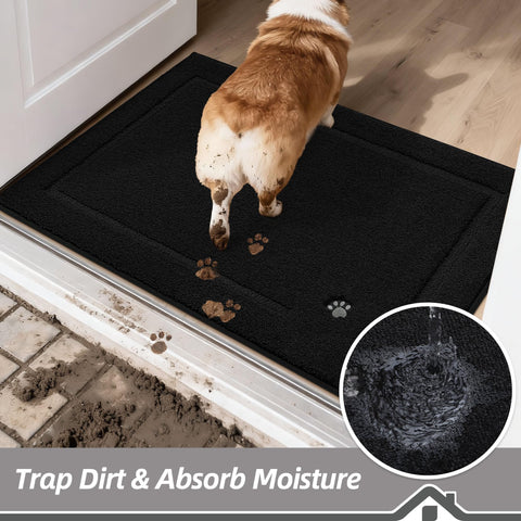 BEQHAUSE soft-non-slip-back shows cozy fibers and secure placement.