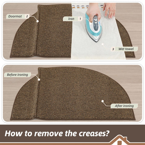 BEQHAUSE weather-ready mat handles rain and snow