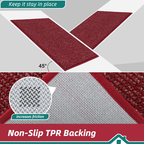 BEQHAUSE Dirt Trapper mat reinforced edges prevent curling and fraying