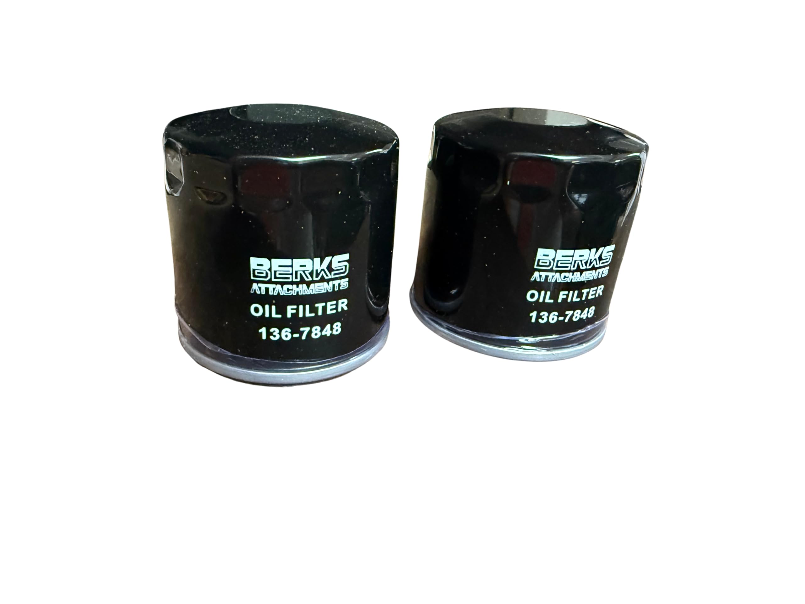 Berks 136-7848 oil filter, TimeCutter side view shows sturdy casing for durability.