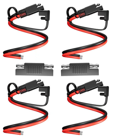 Berlat SAE extension cable 30 cm for versatile battery and solar connections.