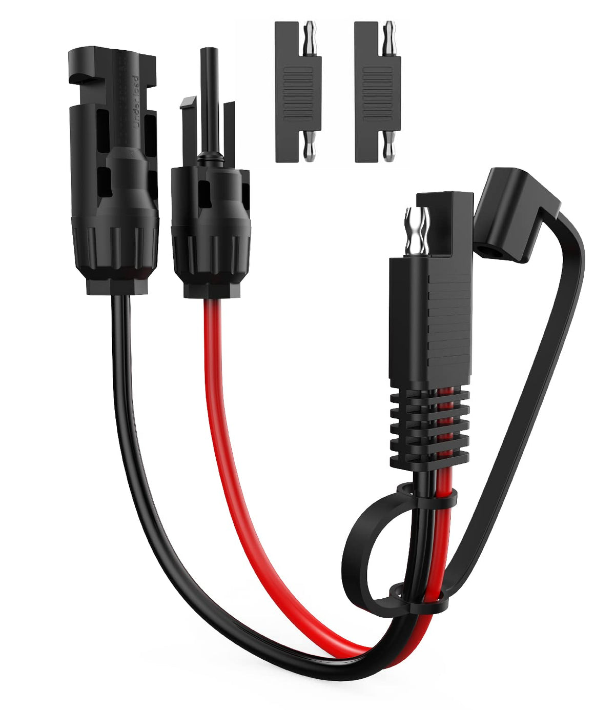BERLAT solar extension cable 10AWG 30cm ready for quick panel connections