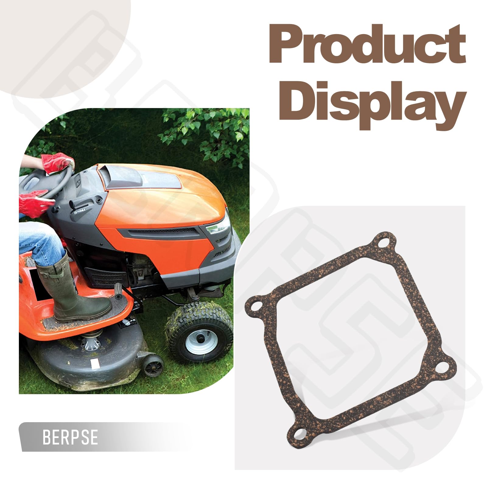 BERPSE 120-4206 gasket uses durable material for long service life