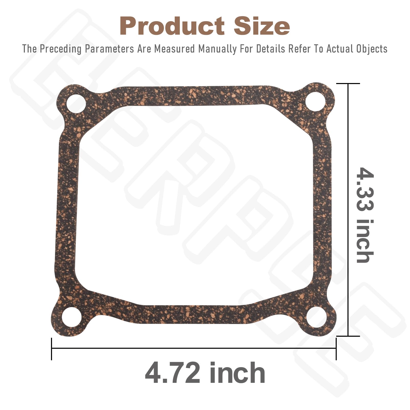 BERPSE valve cover gasket for Exmark TimeCutter fits precisely for a secure seal