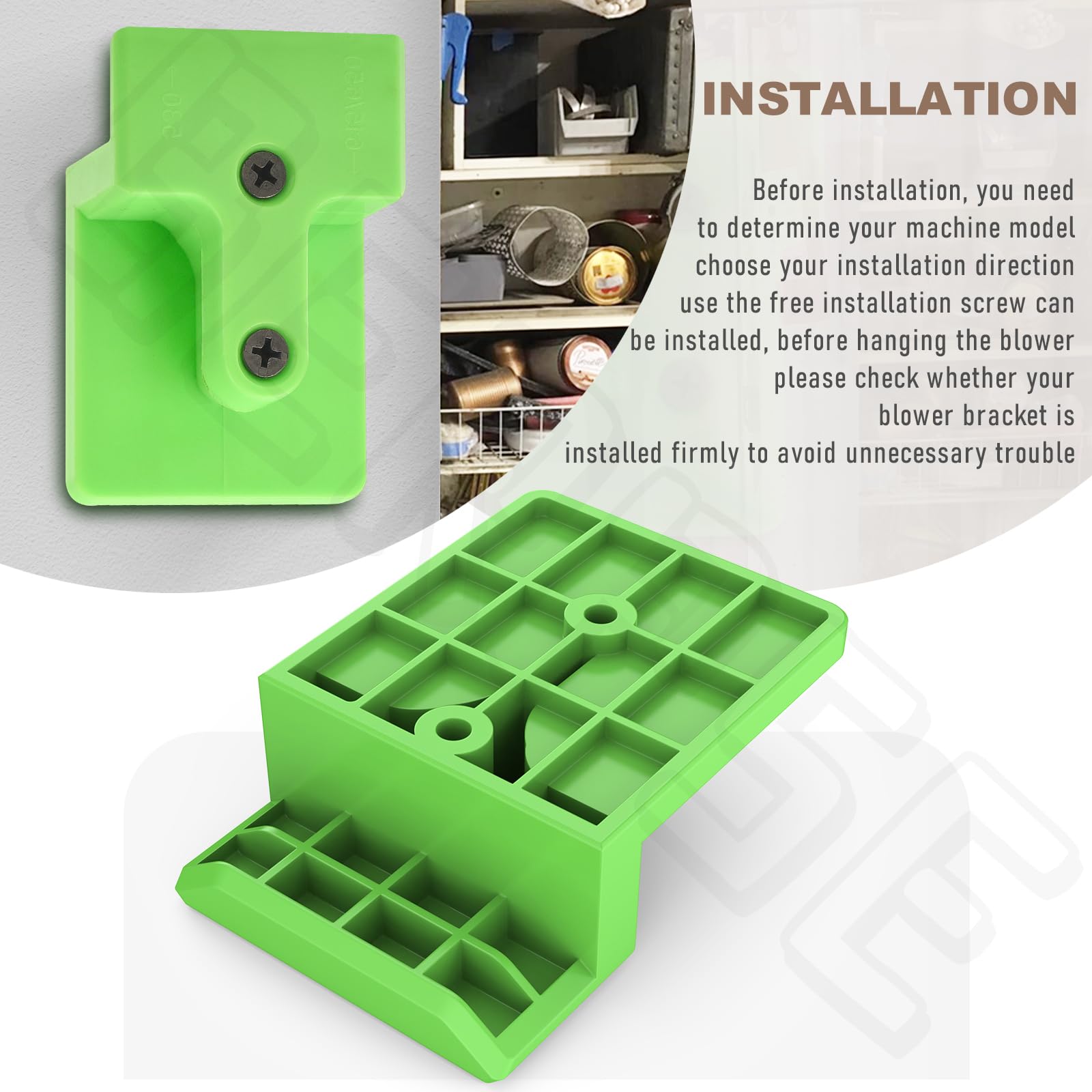 BERPSE assembly-ready mount bracket for easy setup