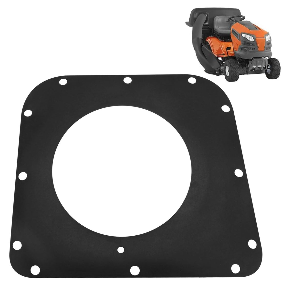 BERPSE bagger seal 532192550 close-up highlighting rugged compatibility for multiple mower brands.