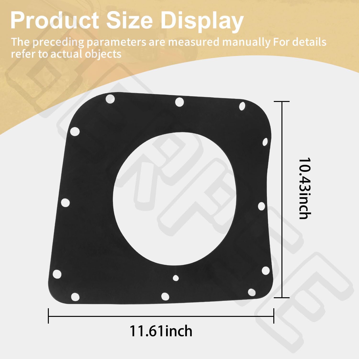 BERPSE bagger seal assembly close-up, easy alignment for secure attachment.