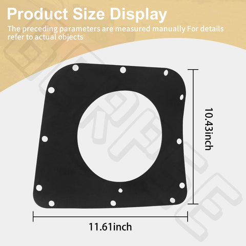 BERPSE bagger seal assembly close-up, easy alignment for secure attachment.