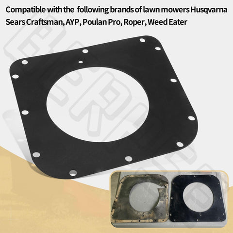 BERPSE bagger seal rubber material detail, showing tear resistance and outdoor durability.