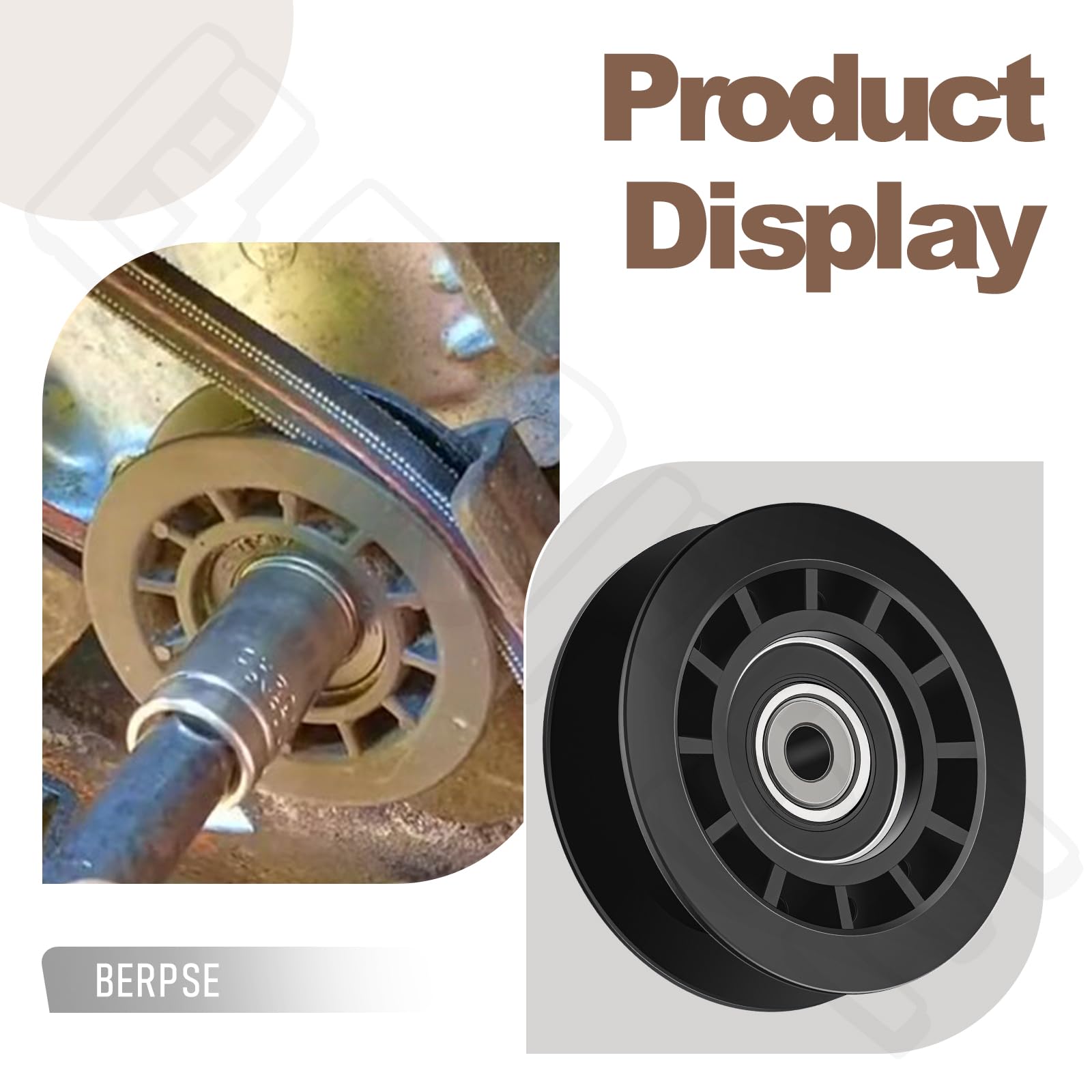BERPSE compatibility guide – visuals illustrate model compatibility for Husqvarna AWD mowers.