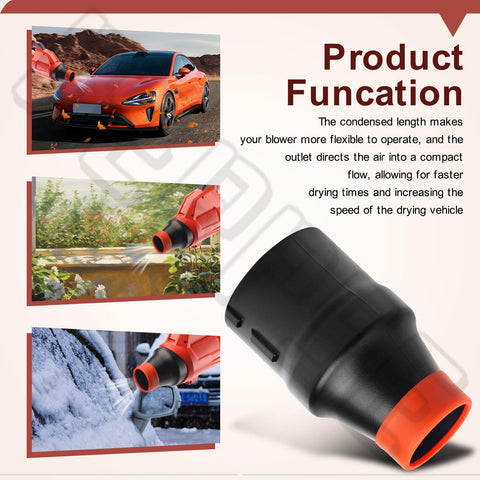 BERPSE drying nozzle silicone film guards the vehicle finish.