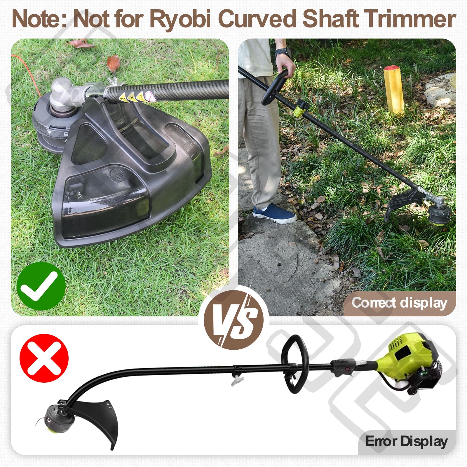 BERPSE durable plastic shield protects cutting area during trimming