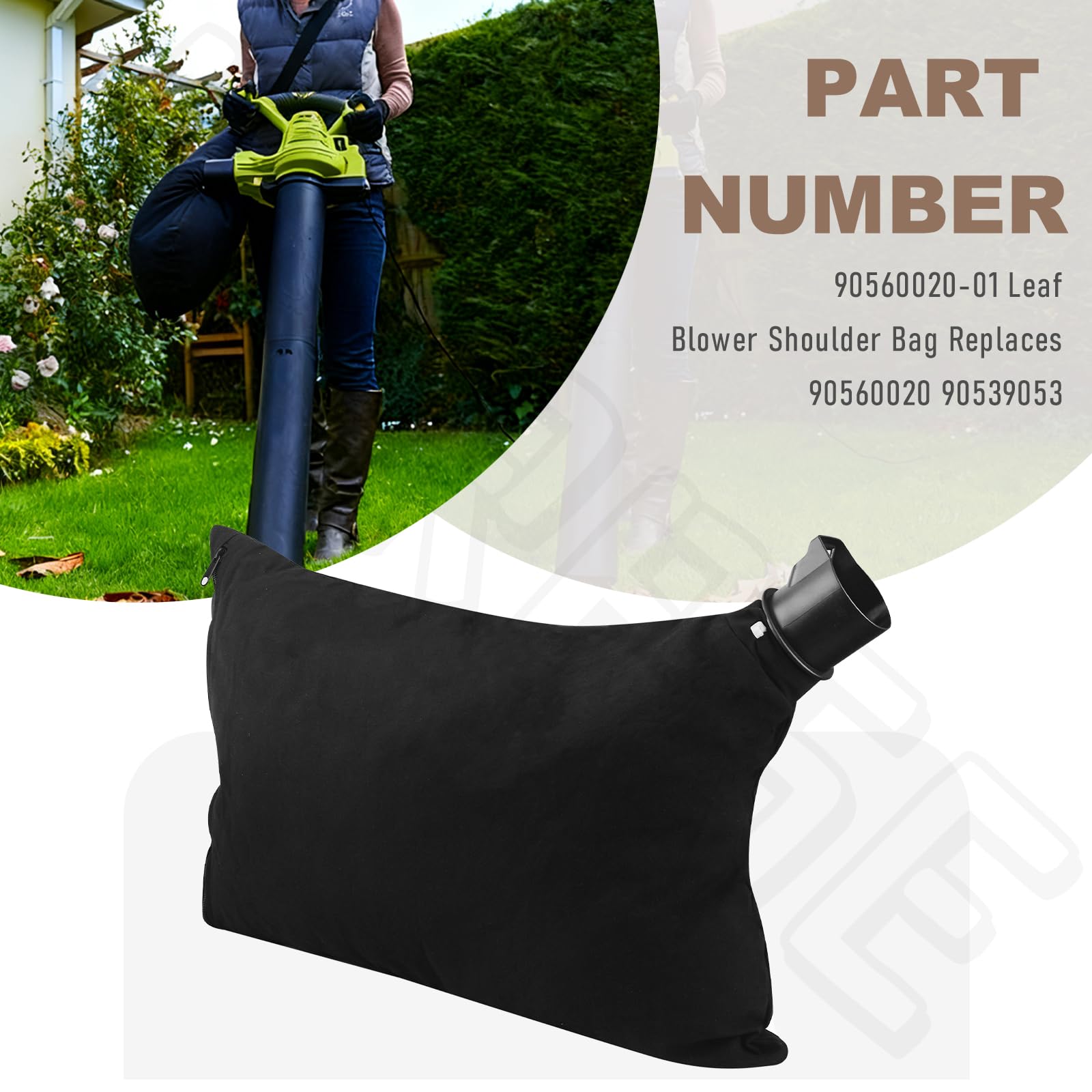 BERPSE bag features double straps for relaxed, hands-free operation.