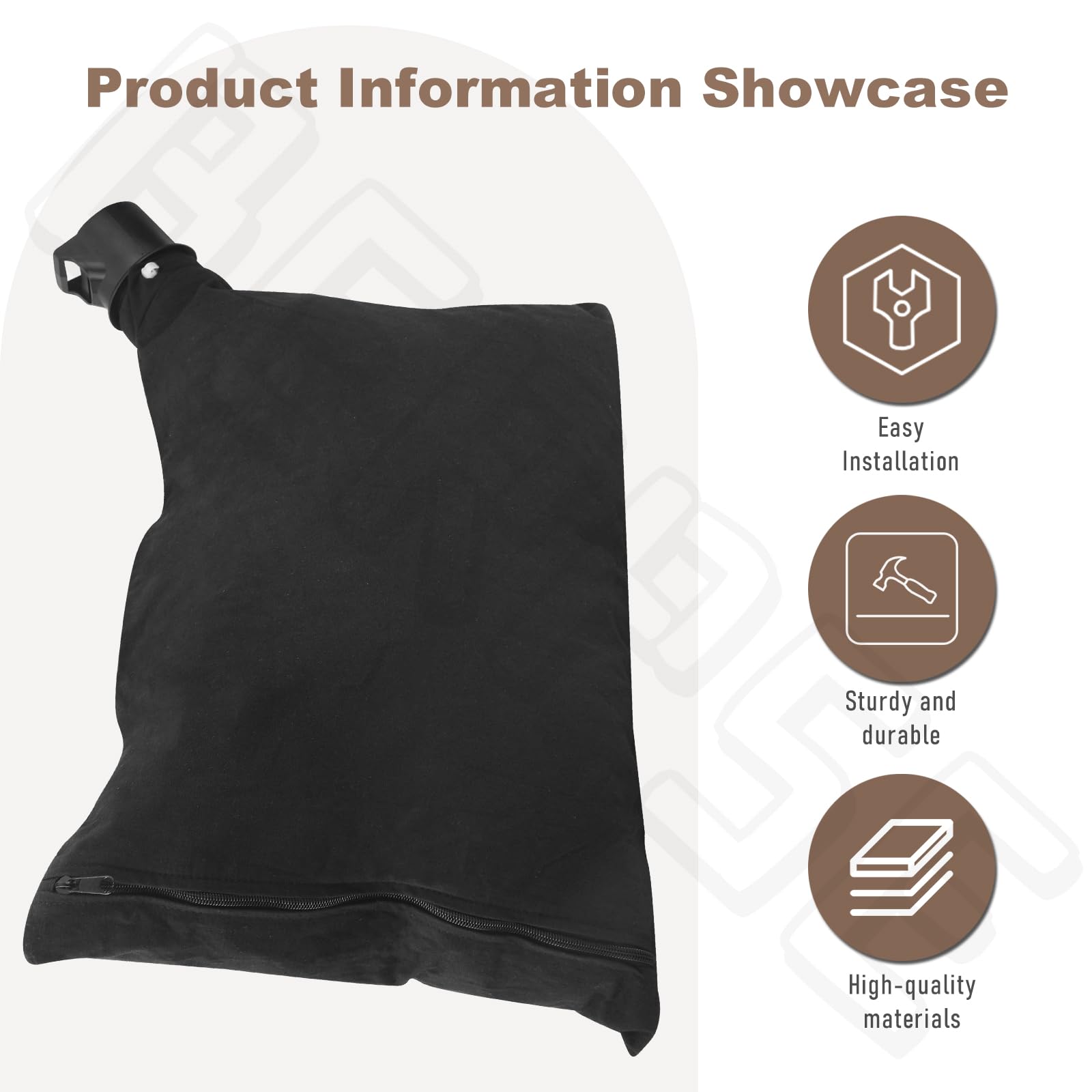 BERPSE bag uses tear- and UV-resistant material for outdoor durability.