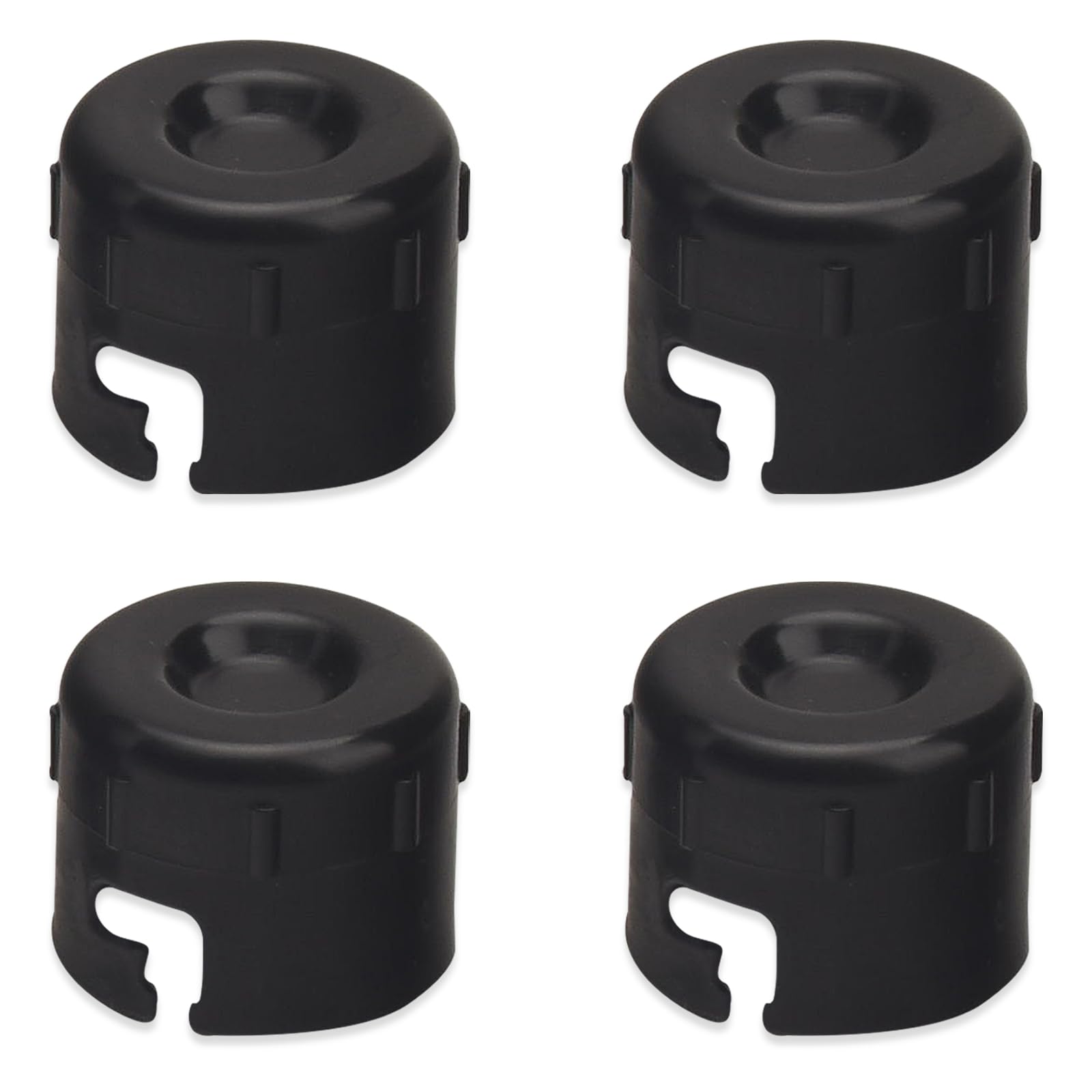 BERPSE M144897 drain plug tube cap four-pack for quick lawn tractor maintenance.