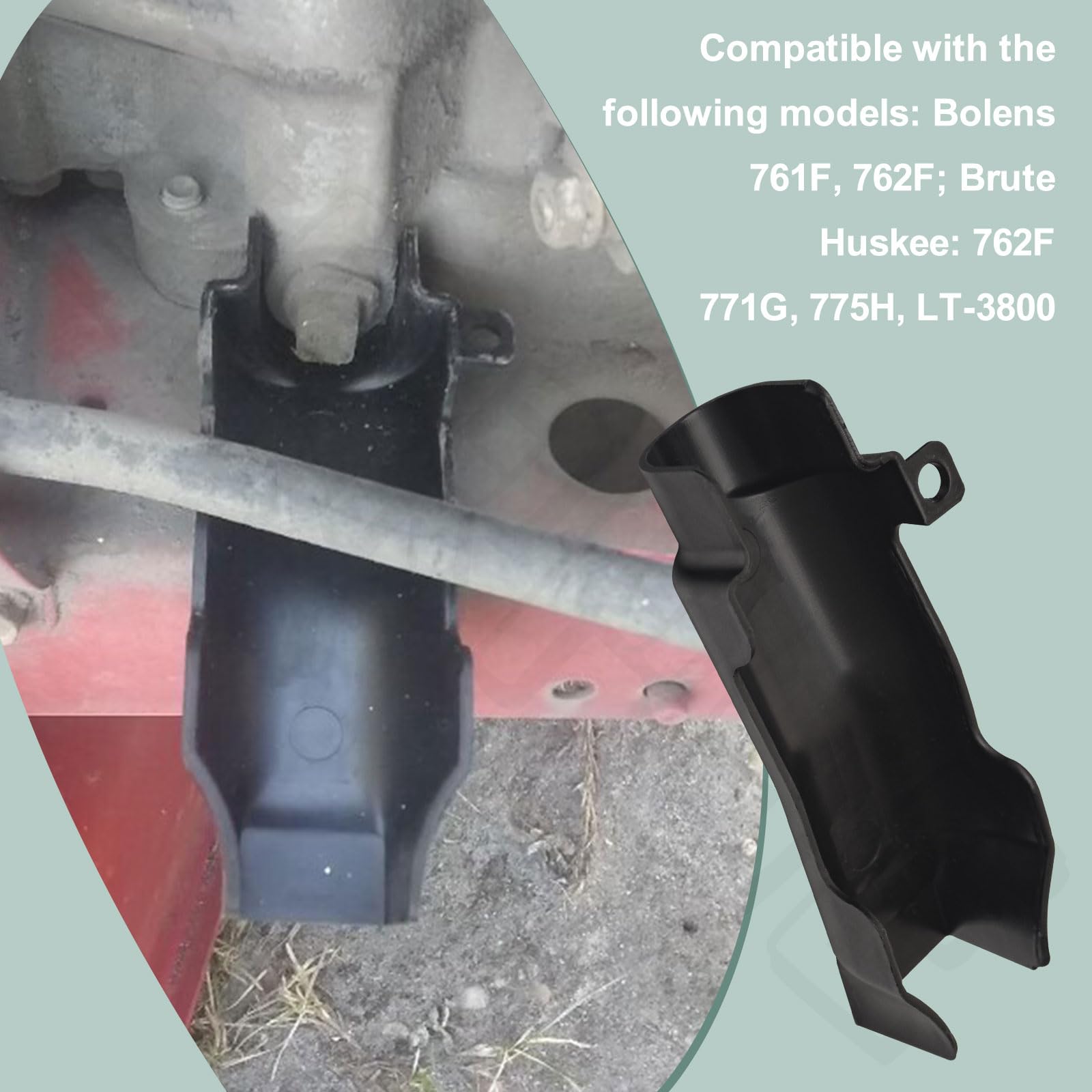 BERPSE sleeve-oil-drain-sleeve installed during maintenance to protect engine areas
