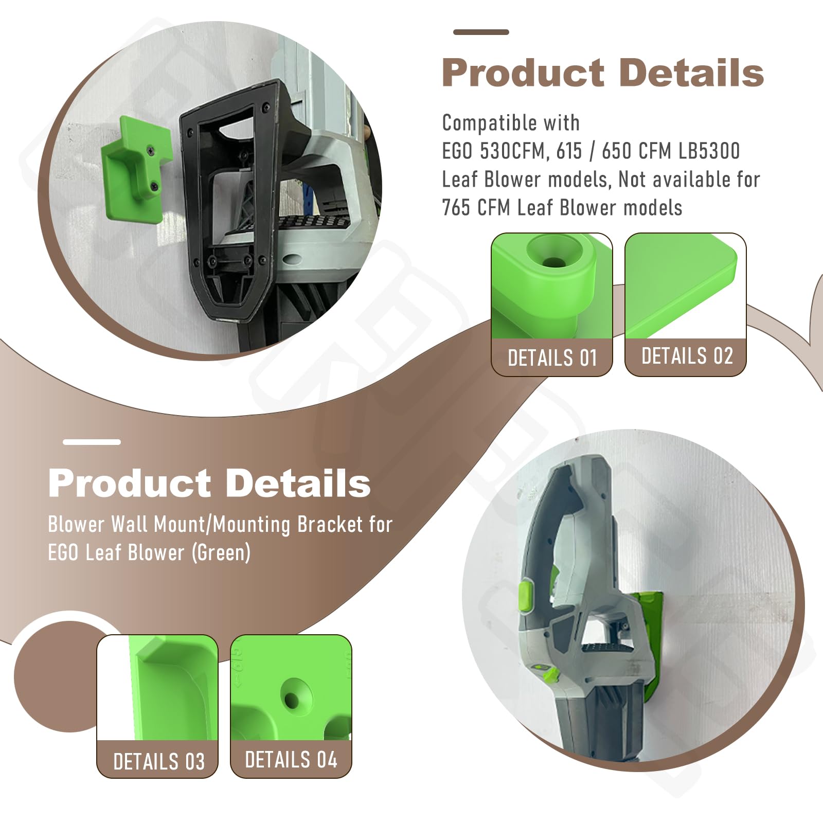 BERPSE wall-mount saves floor space and reduces clutter