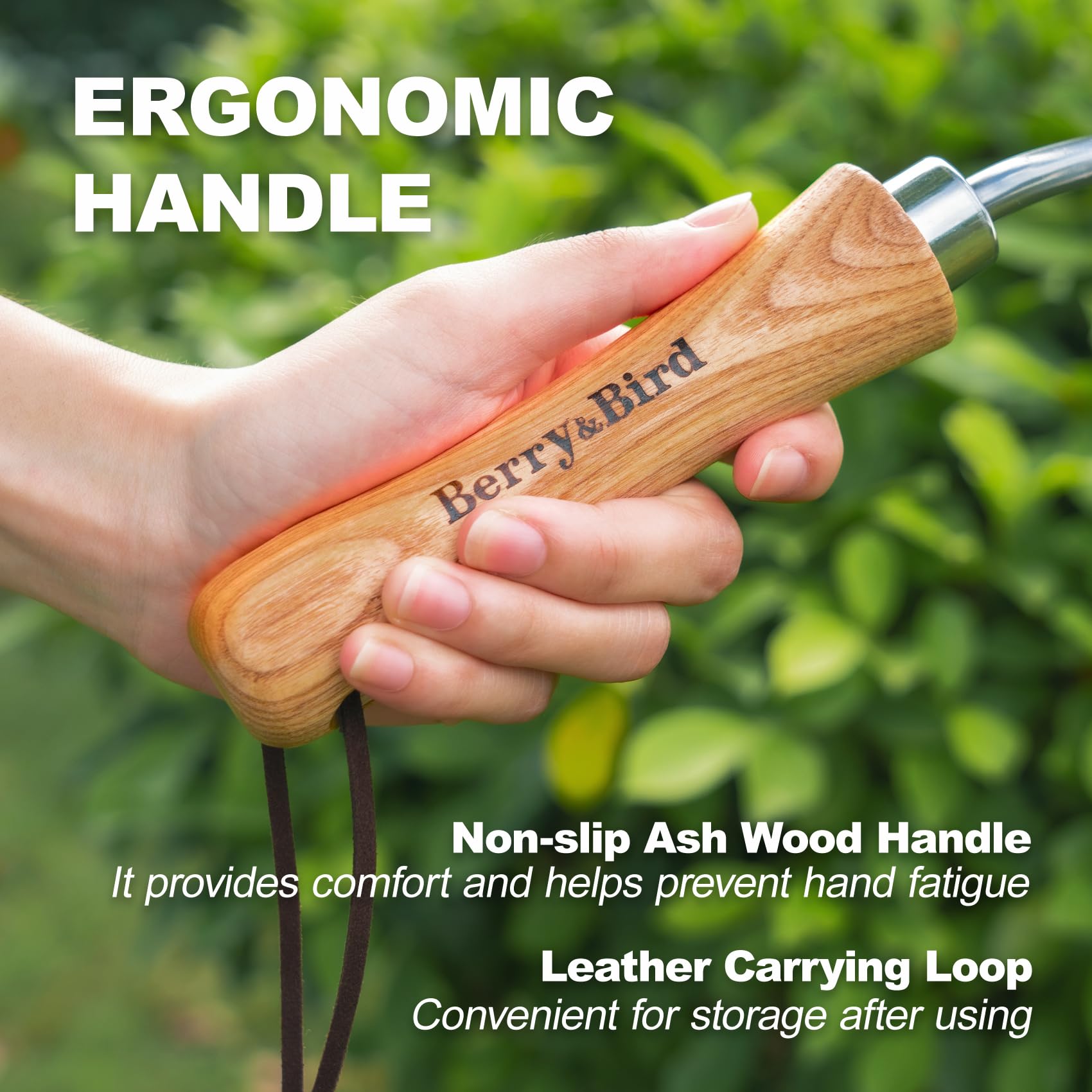 Narrow edge designed for seed planting in tight spaces
