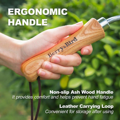 Narrow edge designed for seed planting in tight spaces