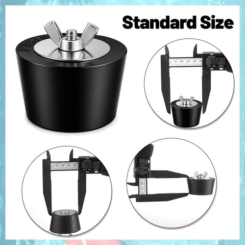 BESARME stainless steel wing nut plug close-up