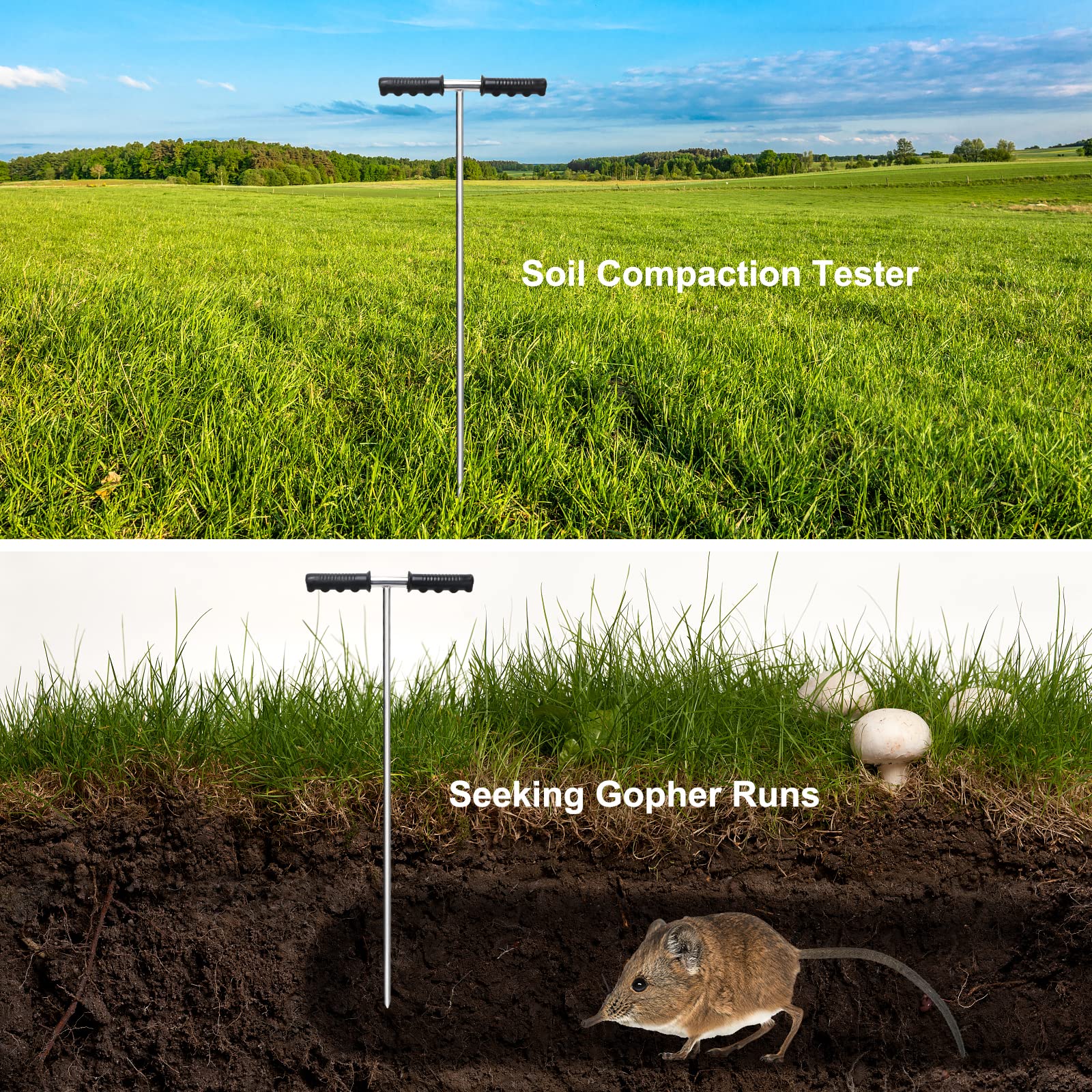Beseetop rust-resistance metal ensures long-lasting reliability.